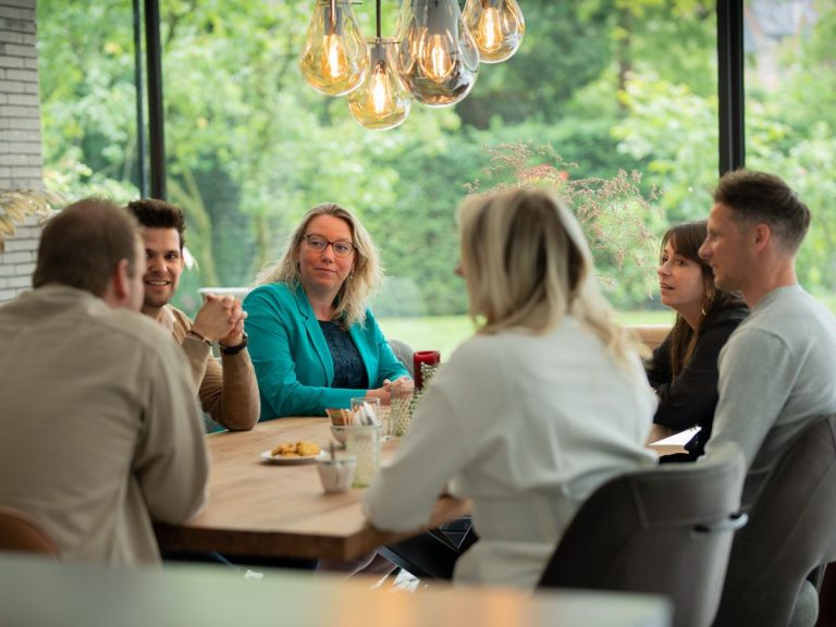 Deelnemers tijdens een AM-mastermind